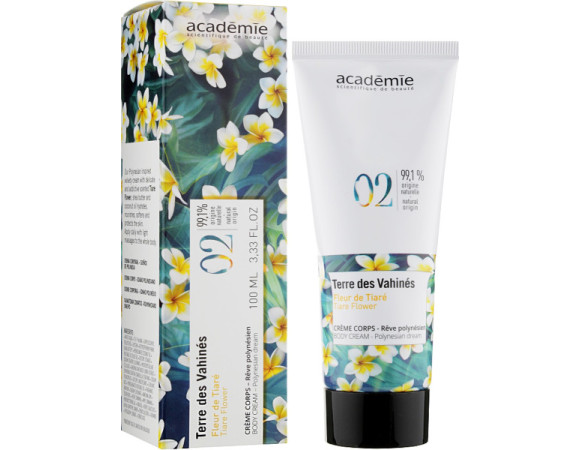 Academie Body Cream Polynesian Dream — крем для тела с витамином Е и маслом ши «Полинезия» (100 мл) img 2