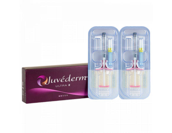 Juvederm Ultra 2 филлер на основе гиалуроновой кислоты с лидокаином 0,55 мл img 2