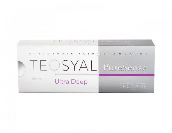 Teosyal Ultra Deep Puresense филлер на основе гиалуроновой кислоты с лидокаином 1,2 мл img 3