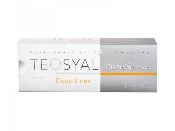 Teosyal Deep Lines Puresense филлер на основе гиалуроновой кислоты с лидокаином 1 мл img 5