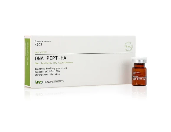 Innoaesthetics DNA Pept-HA мезококтейль для інтенсивної регенерації шкіри 2,5 мл img 2
