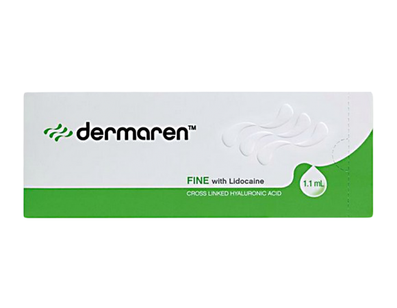 Dermaren Fine Plus филлер на основе гиалуроновой кислоты с лидокаином 1,1 мл