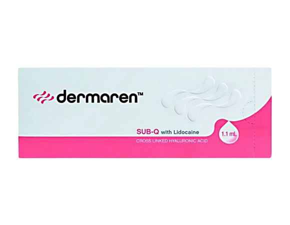 Dermaren Sub-Q Plus филлер на основе гиалуроновой кислоты с лидокаином 1,1 мл