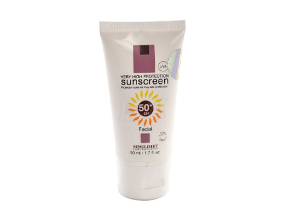 Simildiet Suncare SPF 50+ Color крем сонцезахисний 50 мл