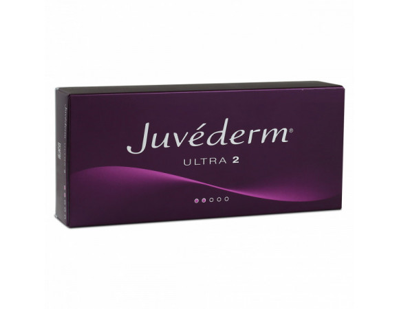 Juvederm Ultra 2 филлер на основе гиалуроновой кислоты с лидокаином 0,55 мл