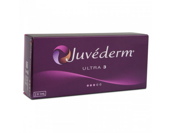 Juvederm Ultra 3 филлер на основе гиалуроновой кислоты с лидокаином 1 мл