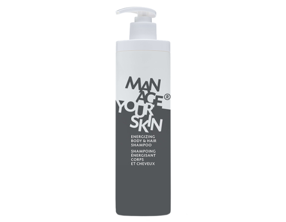 Dr. Spiller Energizing Body & Hair Shampoo 2 в 1: гель для душу та шампунь для чоловіків (500ml)