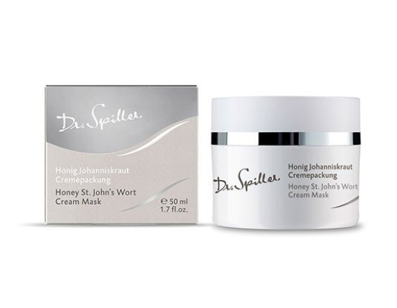 Dr. Spiller Honey St. John’S Wort Cream Mask Успокаивающая крем-маска с маслом зверобоя (200ml)