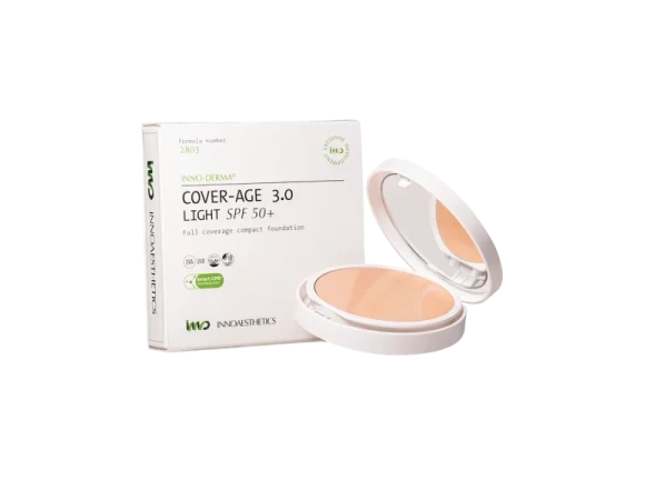 Innoaesthetics Epigen Cover-Age 3.0 Light SPF 50+ крем-пудра 2803 (12g)