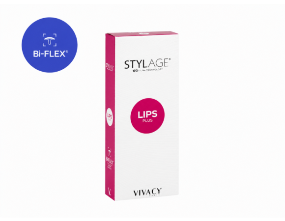 Stylage Lips Plus BI-FLEX філлер гіалуронової для збільшення губ 1 мл