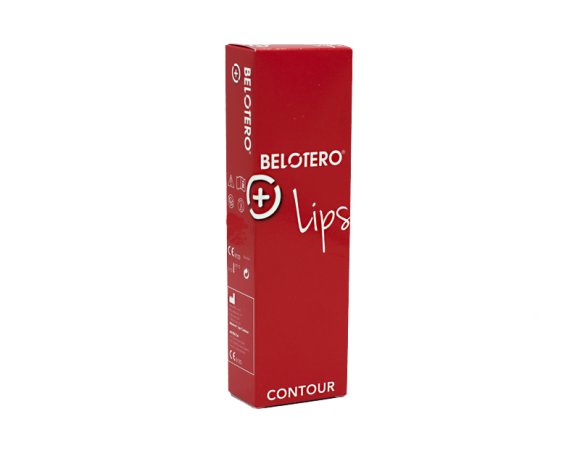 Belotero Lips Contour Lidocaine філлер на основі гіалуронової кислоти для контуру губ 0,6 мл