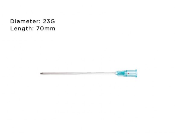 Канюля 23G (70 mm) / 1182