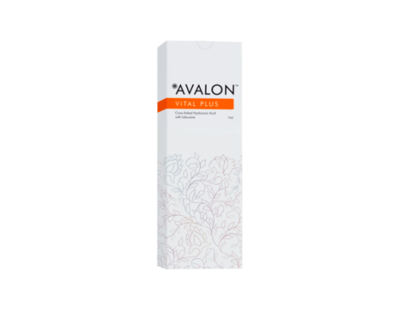 Avalon Vital Plus філлер на основі гіалуронової кислоти з лідокаїном 1 мл