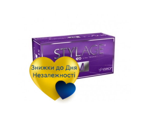 Stylage M Lidocaine філлер на основі гіалуронової кислоти 1 мл