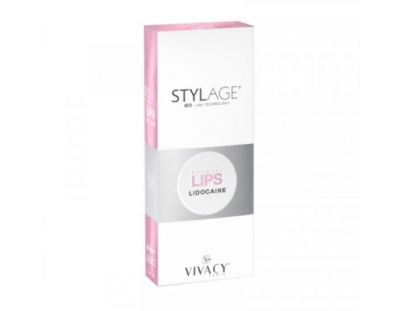 Stylage Special Lips Bi-SOFT філлер на основі гіалуронової кислоти для губ з лідокаїном 1 мл
