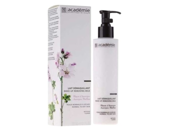 Academie Aromatherapie Make-up Removing Milk Молочко для умывания и демакияжа "Овернская мальва" 200 мл