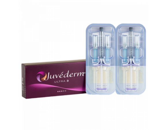 Juvederm Ultra 3 филлер на основе гиалуроновой кислоты с лидокаином 1 мл img 2