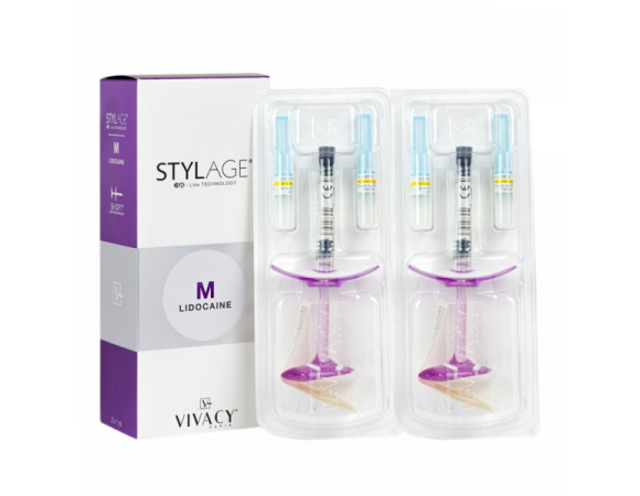 Stylage M Bi-SOFT филлер гиалуроновый с лидокаином 1 мл img 2