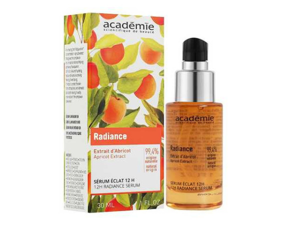 Academie Visage 12H Radiance Serum Абрикосова сироватка-сяйво 12 годин (30ml)