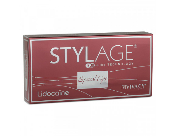 Stylage Special Lips Lidocaine филлер на основе гиалуроновой кислоты для увеличения губ 1 мл