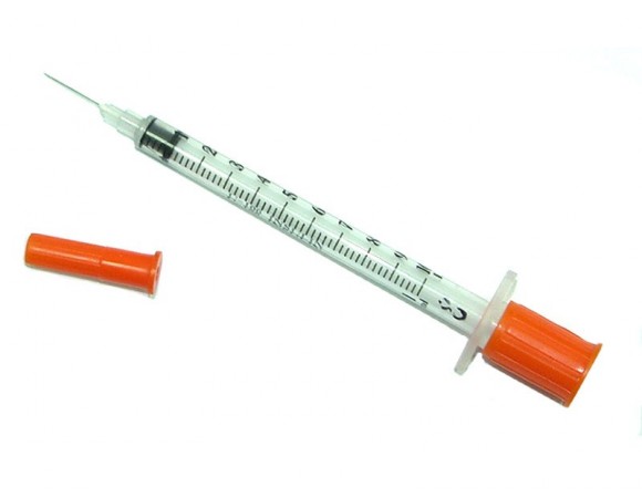 Инсулиновый шприц U-100 1мл 30G 13mm (10 шт.) / 1247
