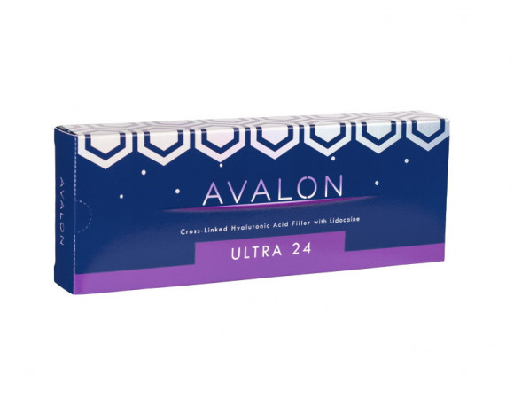 Avalon Ultra 24 филлер на основе гиалуроновой кислоты с лидокаином 1 мл
