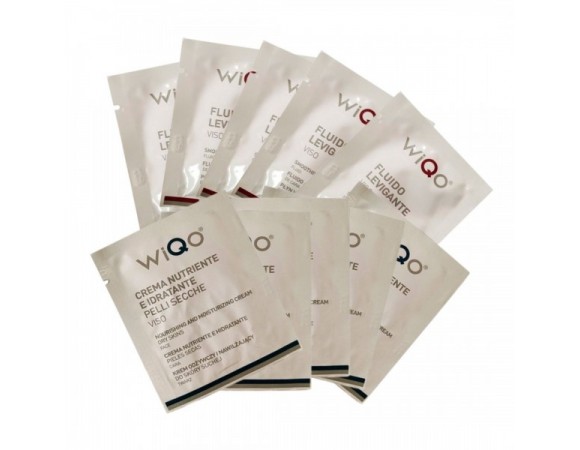 Набір пробників WiQo для сухої шкіри (5 кремів + 5 флюїдів)