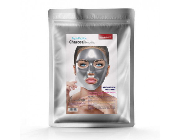 Glomedic Black Charcoal маска для лица альгинатная очищающая 1000 г