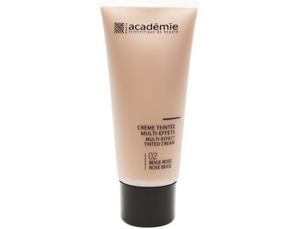 Academie MakeUp Multi-Effect Tinted Cream 02 Rose Beige тональний крем мультиефект тон 2 40 мл