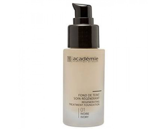 Academie MakeUp Regenerating Treatment Foundation 01 Ivory регенерувальна тональна основа тон 1 30 мл