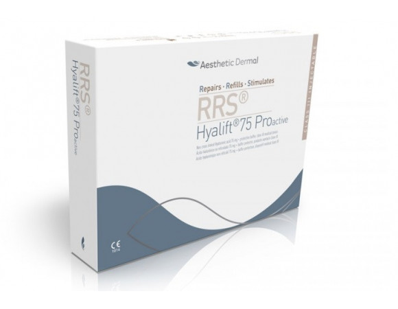 RRS Hyalift 75 Proactive биоревитализант-биорепарант для лица и тела на основе гиалуроновой кислоты 5 мл