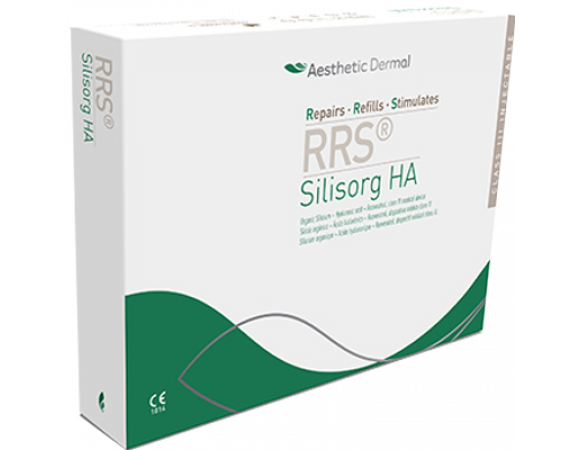 RRS Silisorg HA мезококтейль для лица и тела на основе гиалуроновой кислоты в сочетании с органическим кремнием и ресвератролом 5 мл