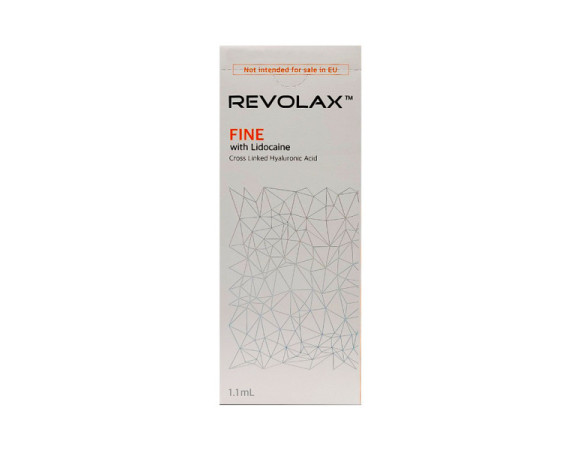 Revolax Fine Lidocaine филлер на основе гиалуроновой кислоты 1,1, мл