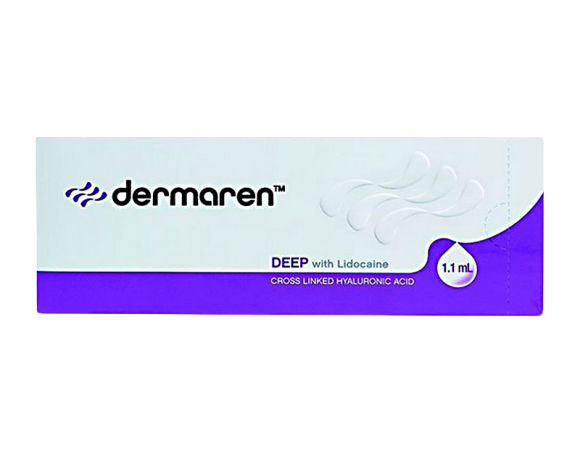 Dermaren Deep Plus филлер на основе гиалуроновой кислоты с лидокаином 1,1 мл